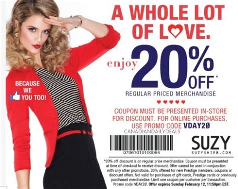 suzy shier discount.